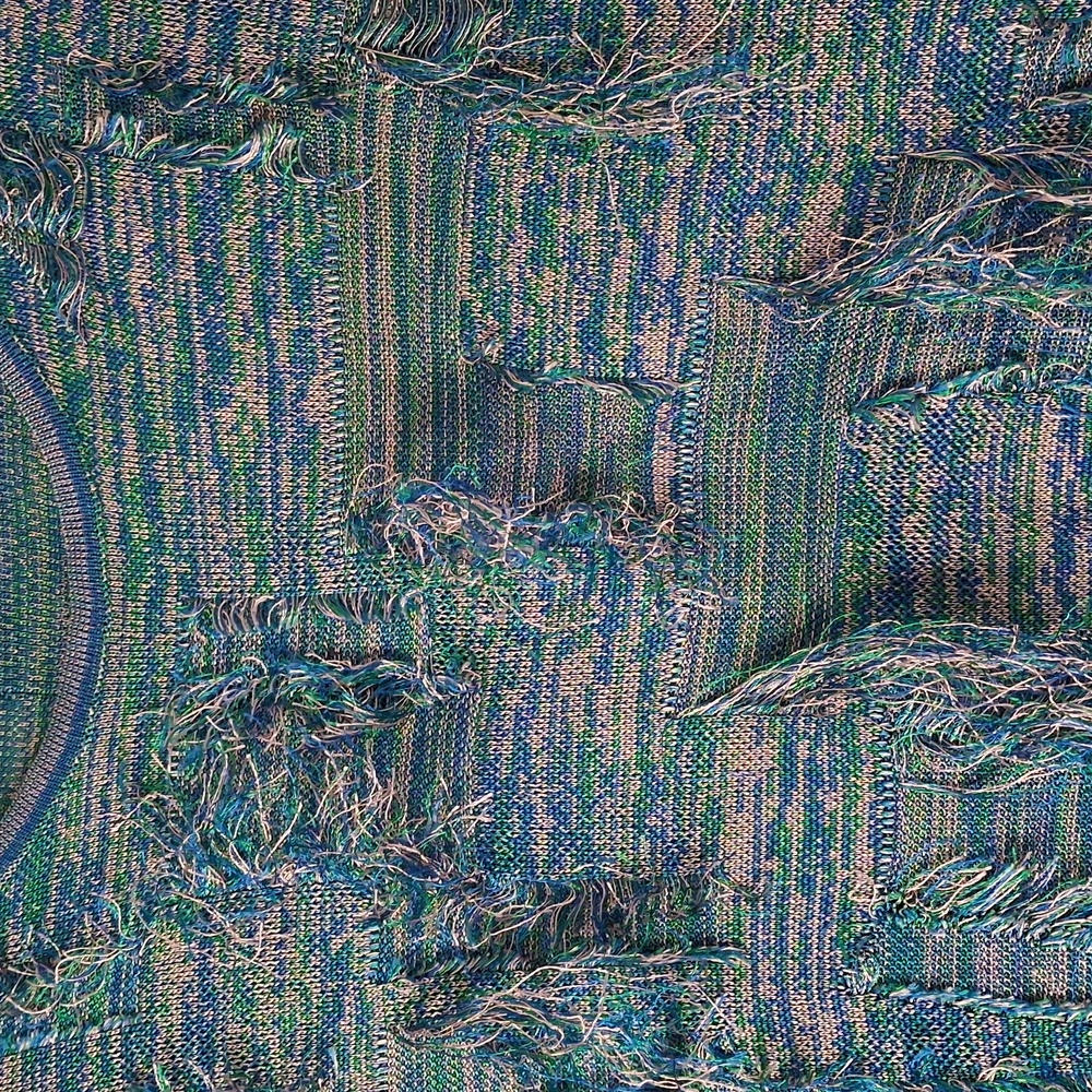 Behno Multicolor Textured Tunic - Picture 4 of 6